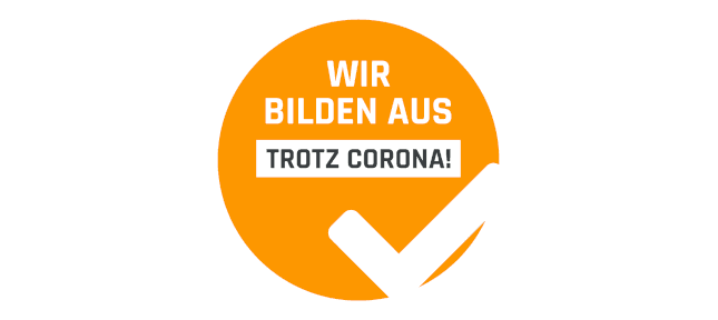 Wir bilden aus trotz Corona!